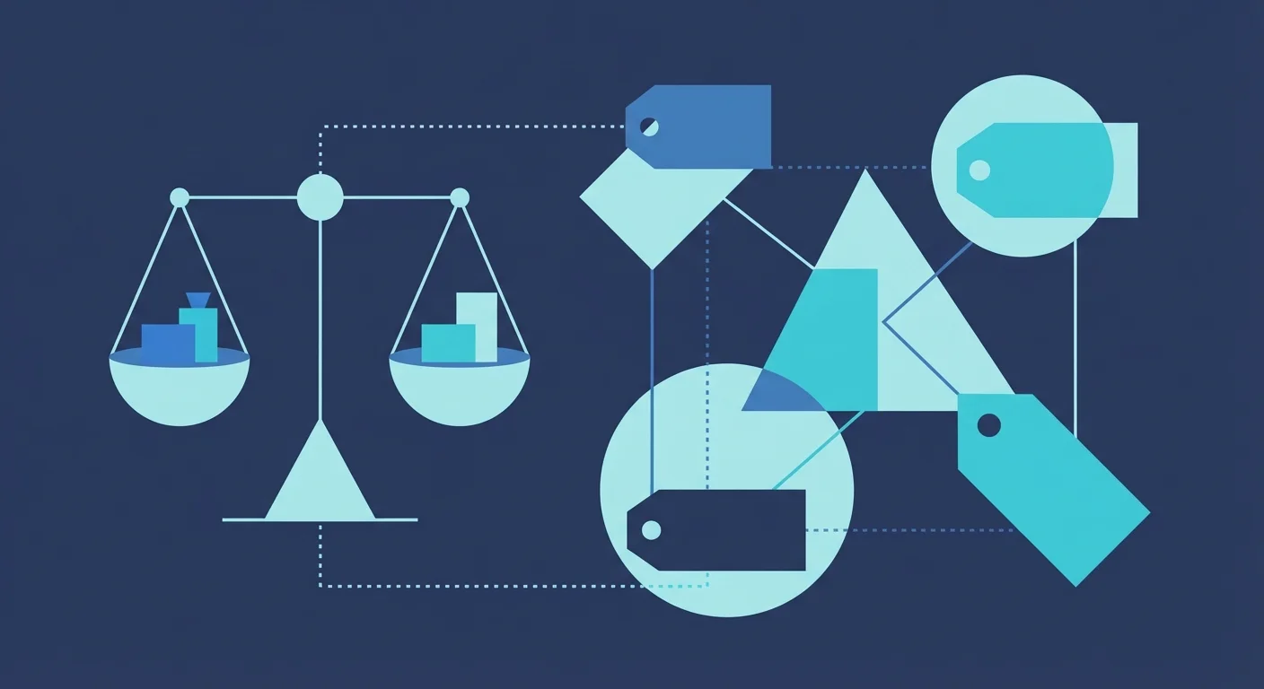 Price comparison illustration