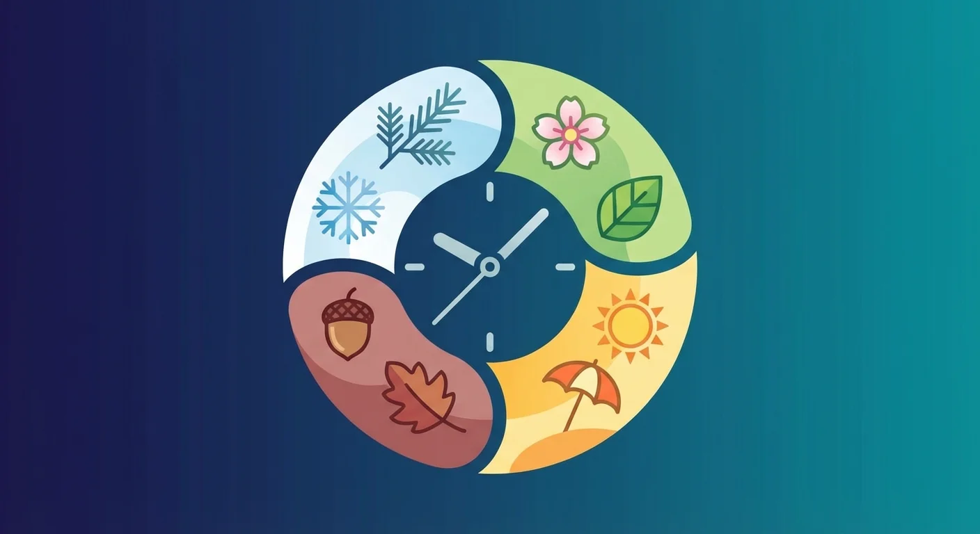 Shopping calendar concept